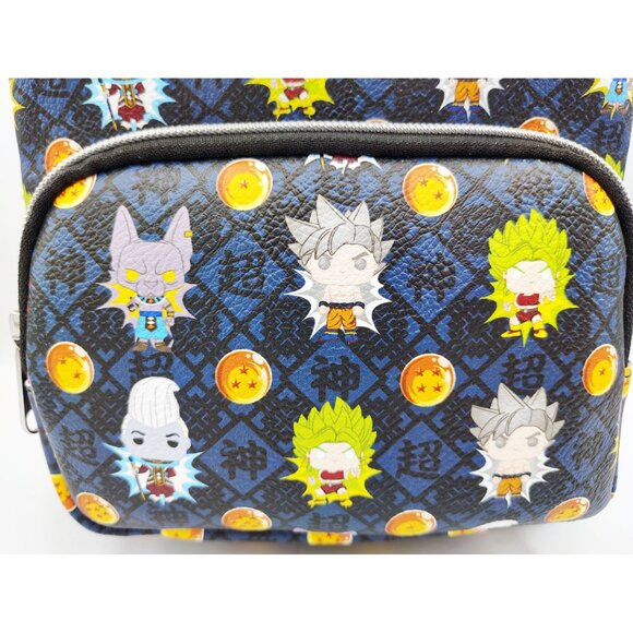 Dragon Ball Super Mini Backpack Funko Pop Anime Characters Goku Broly Beerus Tag - Picture 5 of 16